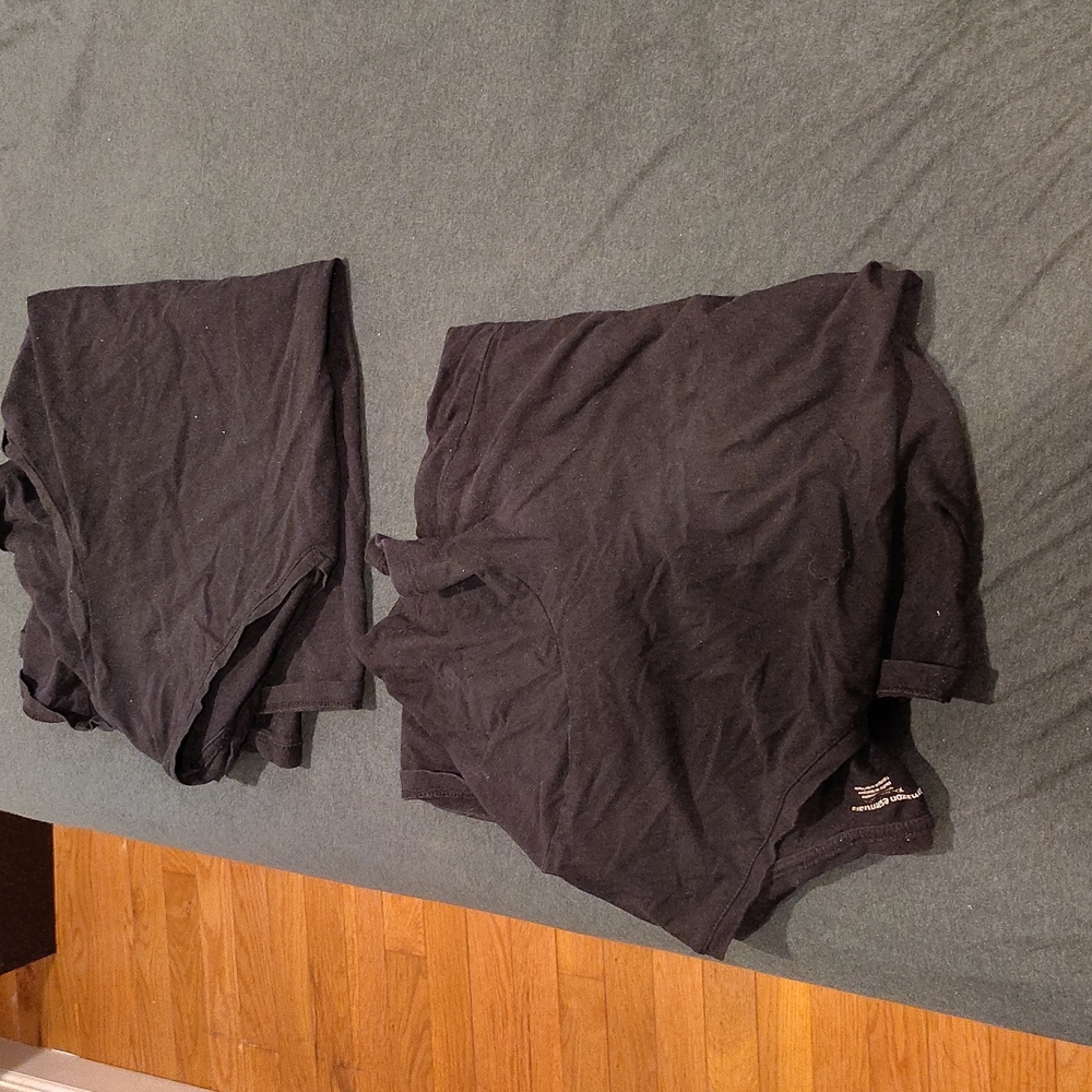 VNeck Black Tees